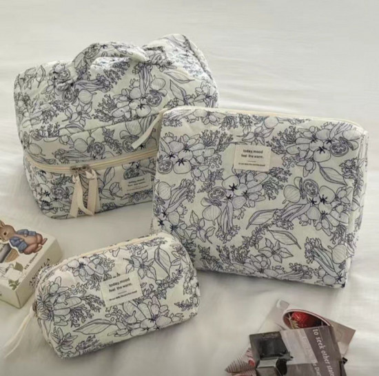 Набор косметичек мягких тканевых