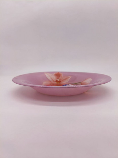 Тарелка суповая «Red Orchis»