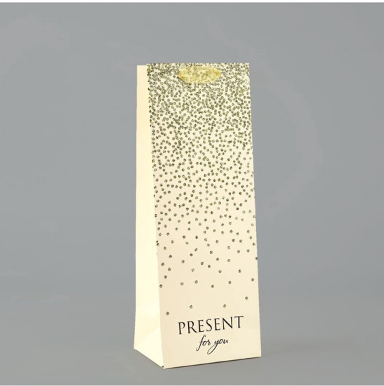 Пакет под бутылку «Подарок»