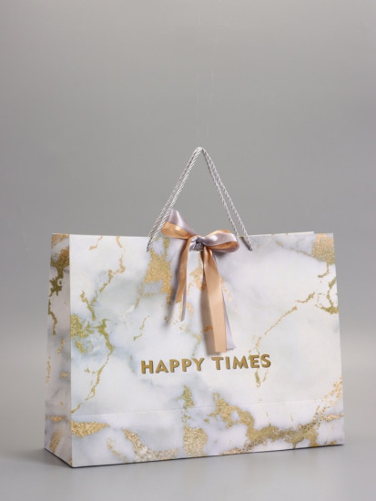 Пакет подарочный «Мрамор»