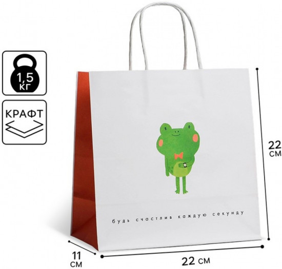 Пакет подарочный