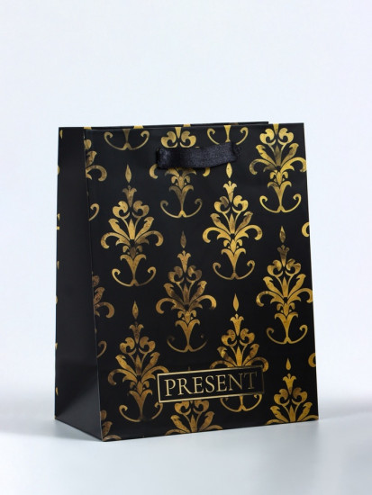 Пакет подарочный «Черное золото»