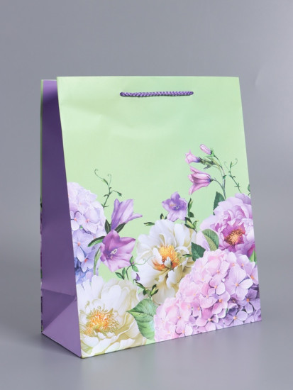 Пакет подарочный «Цветы»