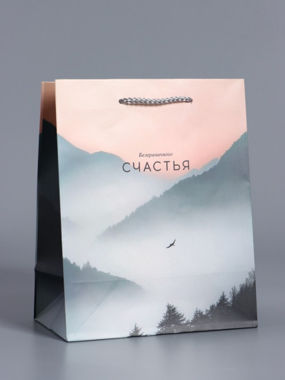 Пакет подарочный «Высота чувств»