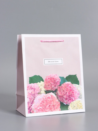 Пакет подарочный «От всей души»