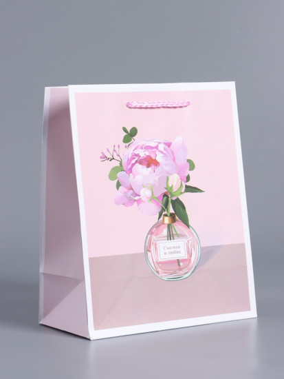 Пакет подарочный «Счастья и любви»