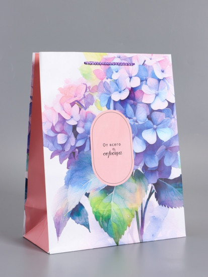 Пакет подарочный «Цветочные мелодии»
