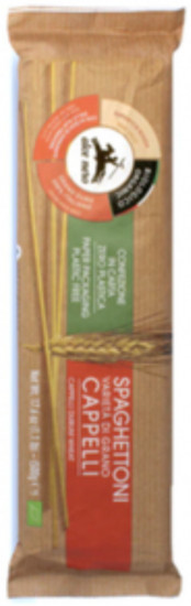 Спагеттони органические древние макароны «Каппелли»