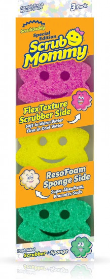 Набор губок «Scrub Mommy Power Flower»