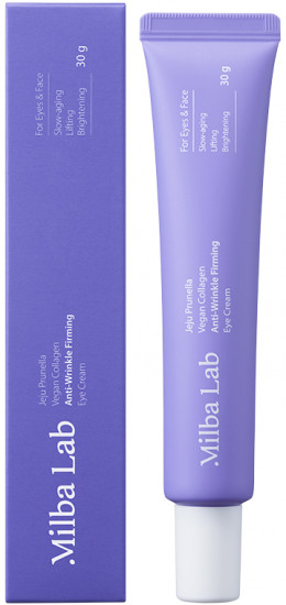 Крем для кожи вокруг глаз «Jeju Prunella Vegan Collagen Anti-Wrinkle Firming Eye Cream»