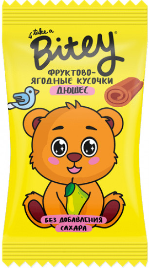 Пастила детская фруктовая без сахара Мини «Дюшес»