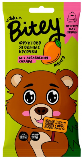 Пастила детская фруктовая без сахара «Пластинка Манго»