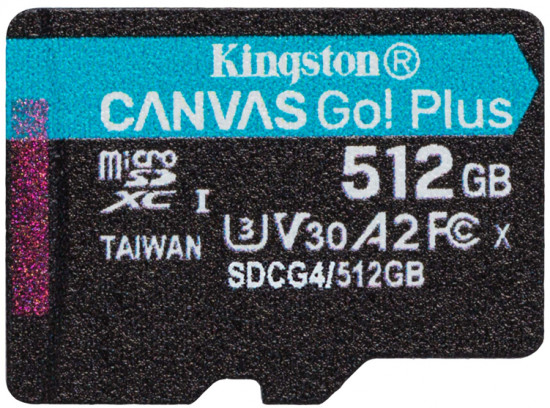 Карта памяти Canvas Go Plus A2 U3 V30