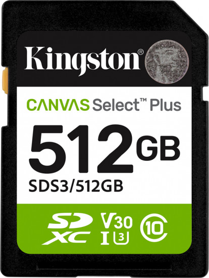 Карта памяти Canvas Select Plus C10 UHS-I U3