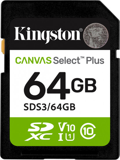 Карта памяти Canvas Select Plus C10 UHS-I U1