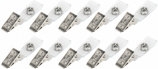 Набор клипс для бейджей