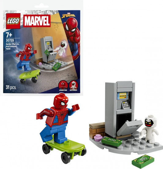Конструктор LEGO<sup class="reg">®</sup> 30725 Ограбление Человека-паука против Анти-Венома