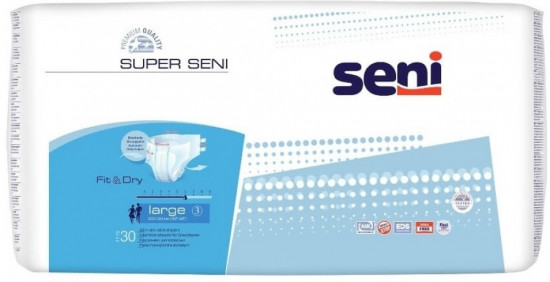 Подгузники для взрослых L «Super»