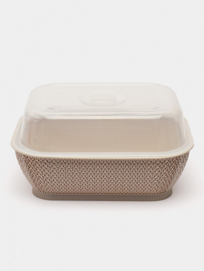 Хлебница с крышкой