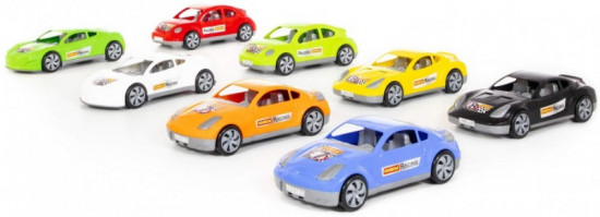 Набор автомобилей гоночных