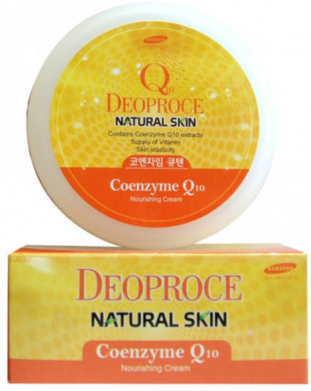 Крем для лица и тела с коэнзимом Q10 «Natural Skin Coenzyme Q10 Nourishing Cream»