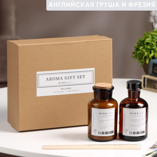 Набор подарочный «Английская груша и фрезия»