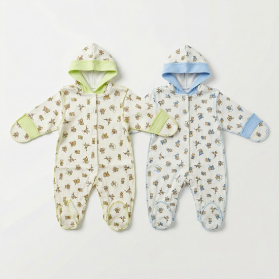 Комплект комбинезонов для новорожденных