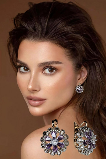 Серьги «Весеннее цветение»