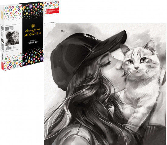 Алмазная мозаика «Поцелуй»