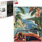 Алмазная мозаика «Поездка на море»