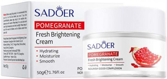 Осветляющий увлажняющий крем для лица с экстрактом граната «Pomegranate Fresh Brightening Cream»
