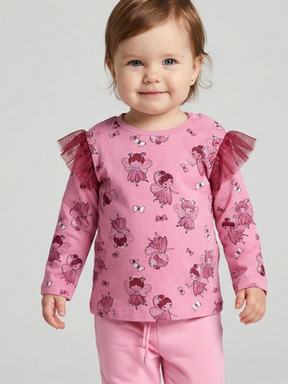 Лонгслив для девочек