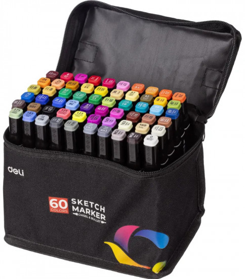 Набор маркеров для скетчинга двусторонних