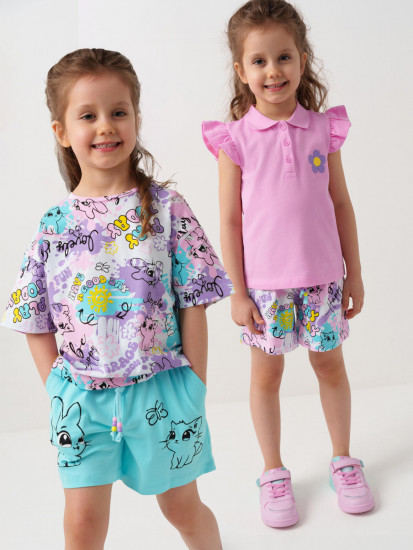 Комплект шорт для девочек