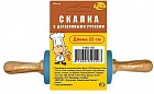Скалка силиконовая, цвет в ассортименте