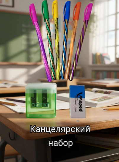 Канцелярский набор для школы №3