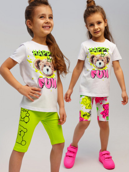 Комплект легинсов для девочек 