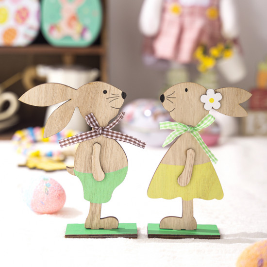 Украшение праздничное «Пасхальные зайчики»