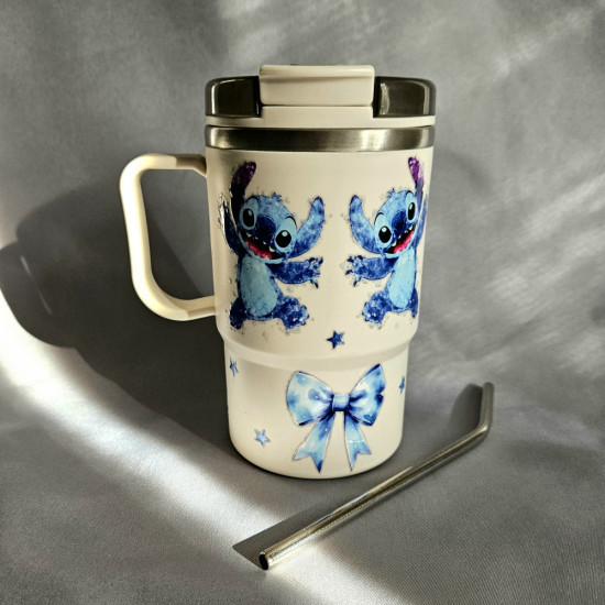 Термокружка 3-в-1 «Stitch»