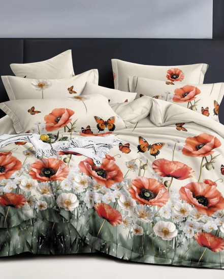 Комплект постельного белья «Маки»