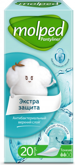 Прокладки ежедневные «Экстра защита»