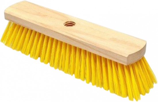 Щетка для пола с резьбой