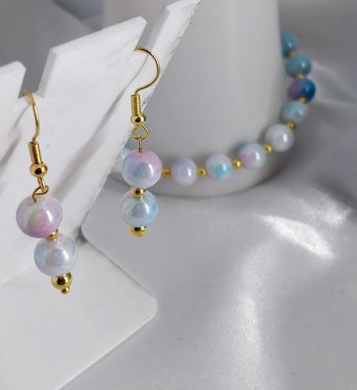 Комплект украшений ручной работы