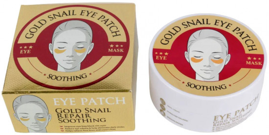 Патчи под глаза «Gold Snail Eye Patch»
