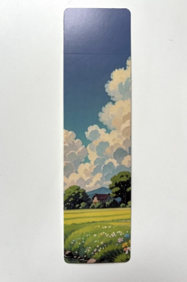 Закладка для книг «Пейзаж аниме»