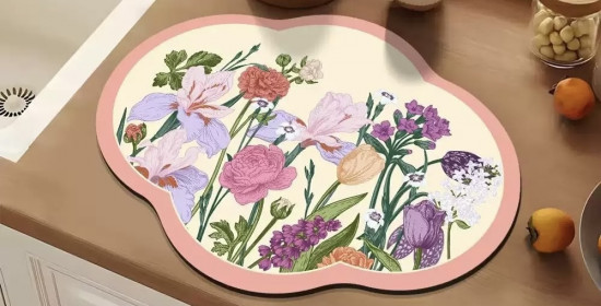 Кухонный коврик «Ботаника»