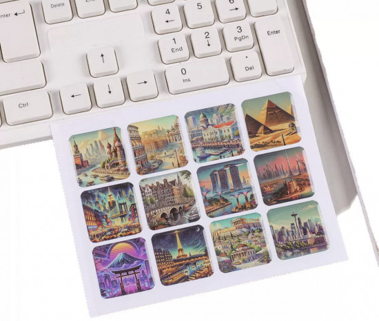 Набор стикеров 3D