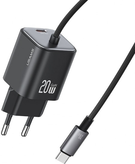 СЗУ Usams CC261 JC Series 20W Type-C порт с кабелем Type-C
