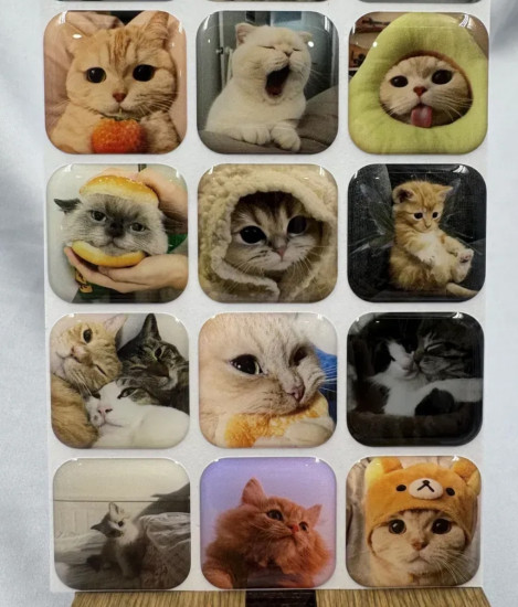 Набор стикеров 3D