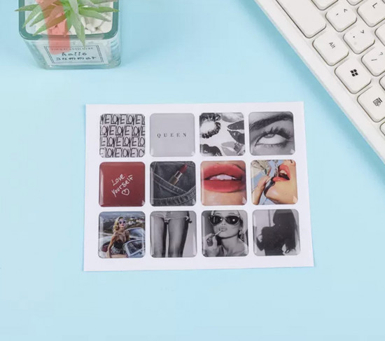 Набор стикеров 3D